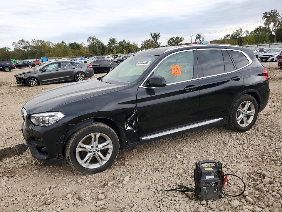 BMW X3 2020 with VIN 5UXTY5C06LLT36624 - Photo from auction