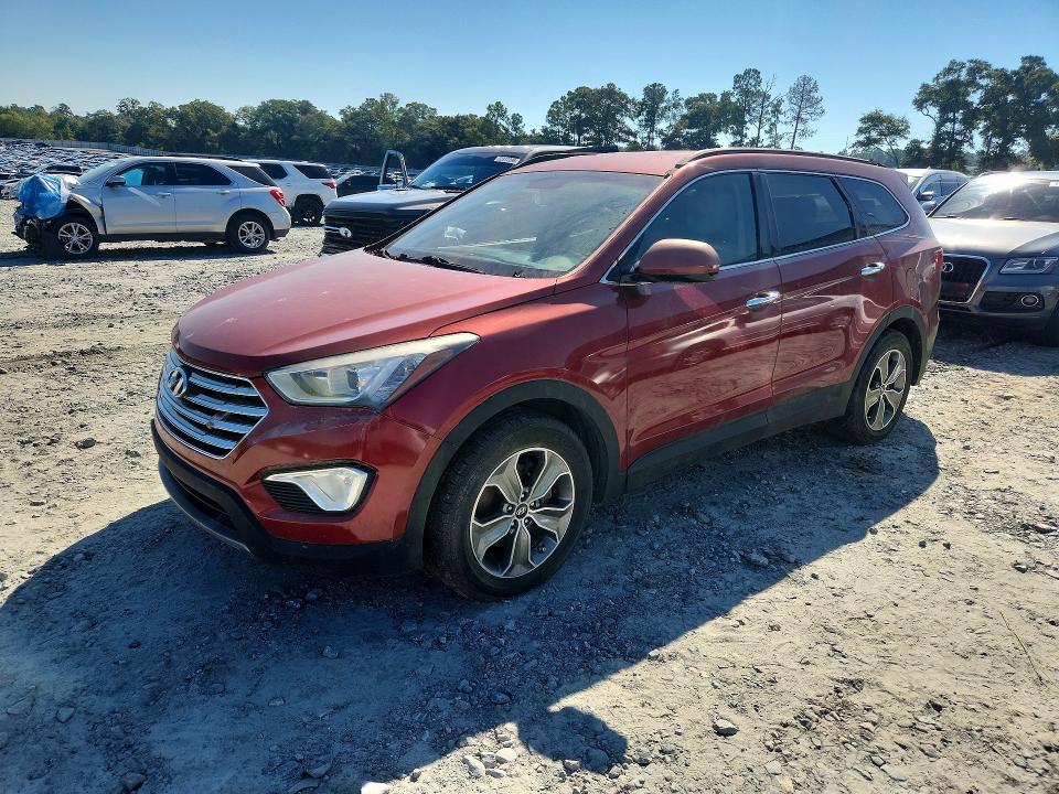 HYUNDAI SANTA FE 2013 с VIN KM8SM4HF0DU028470 - Снимка от търг