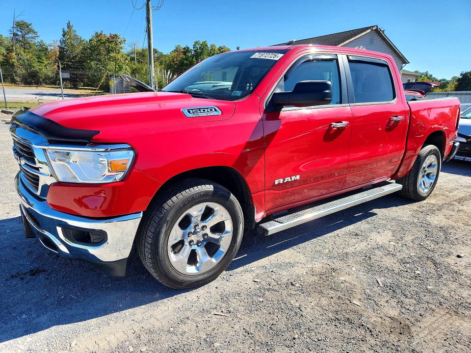 RAM 1500 2019 с VIN 1C6SRFFT9KN545937 - Снимка от търг