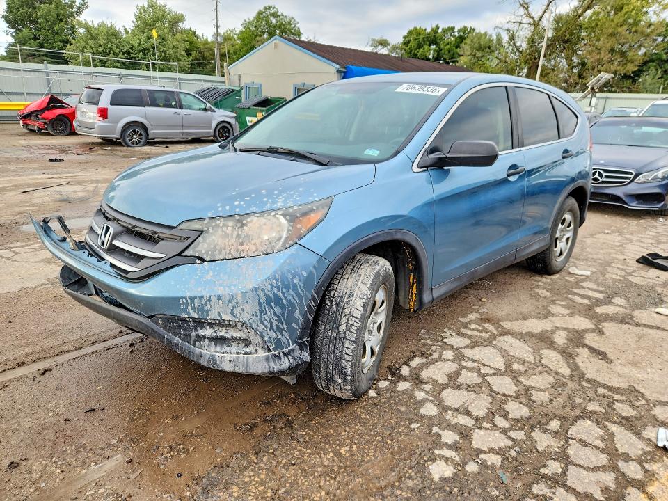 HONDA CR-V 2014 with VIN 2HKRM4H32EH643011 - Photo from auction