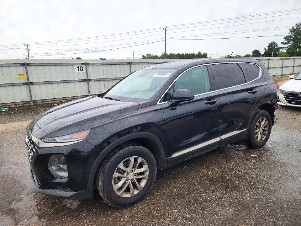 HYUNDAI SANTA FE 2019 with VIN 5NMS23AD3KH121002 - Photo from auction