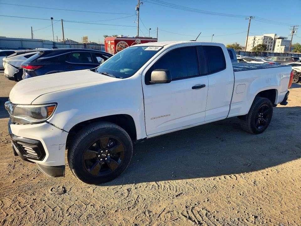 CHEVROLET COLORADO 2021 with VIN 1GCHSBEA4M1298448 - Photo from auction
