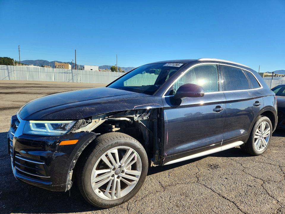 AUDI Q5 2019 с VIN WA1BNAFY3K2105517 - Снимка от търг