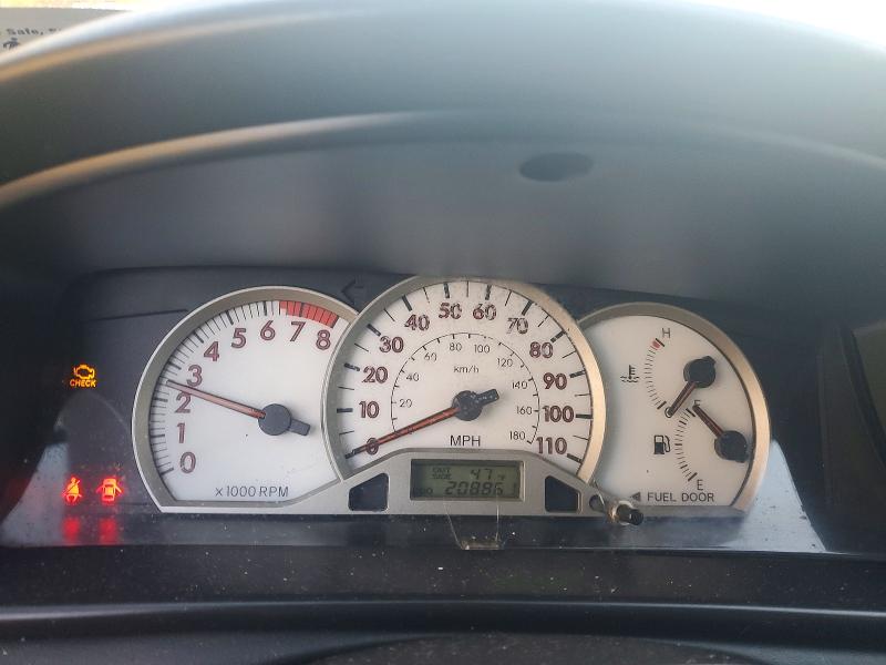 Photo 9 from auction – 2007 TOYOTA COROLLA with VIN 2T1BR32EX7C791694