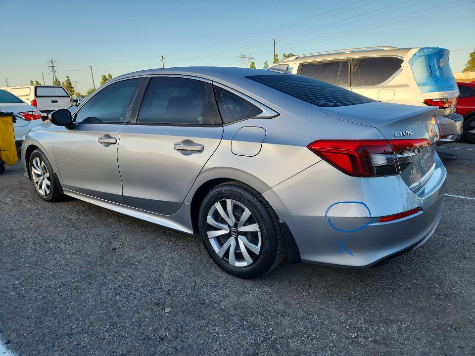 Photo 2 from auction – 2024 HONDA CIVIC with VIN 2HGFE2F21RH557042