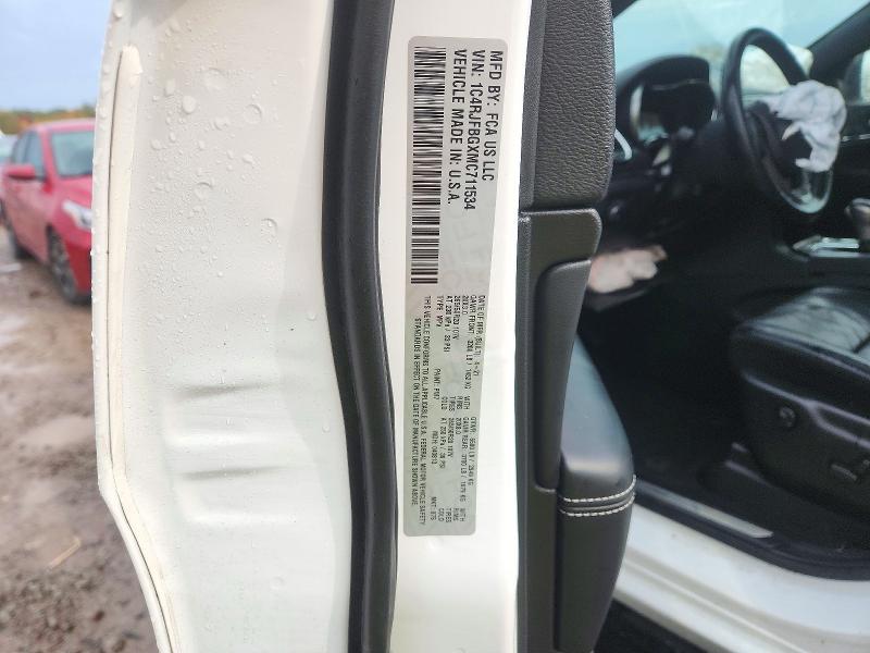 Снимка 14 от търг – 2021 JEEP GRAND CHEROKEE с VIN 1C4RJFBGXMC711534