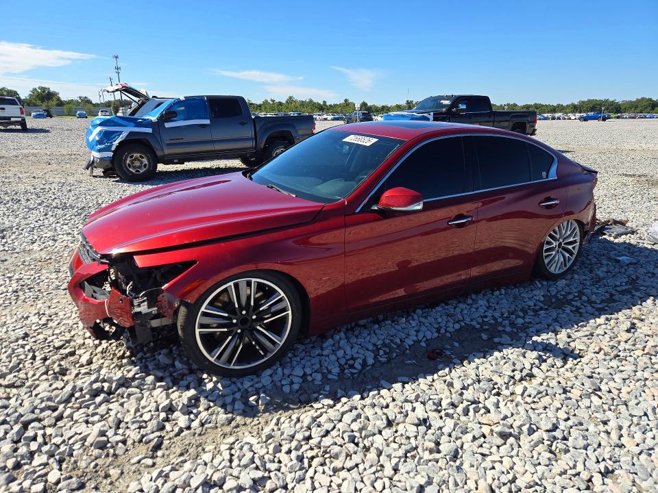 INFINITI Q50 2015 с VIN JN1BV7AP7FM352883 - Снимка от търг