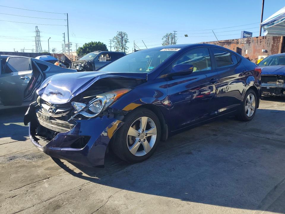 HYUNDAI ELANTRA 2013 с VIN 5NPDH4AE7DH407088 - Снимка от търг