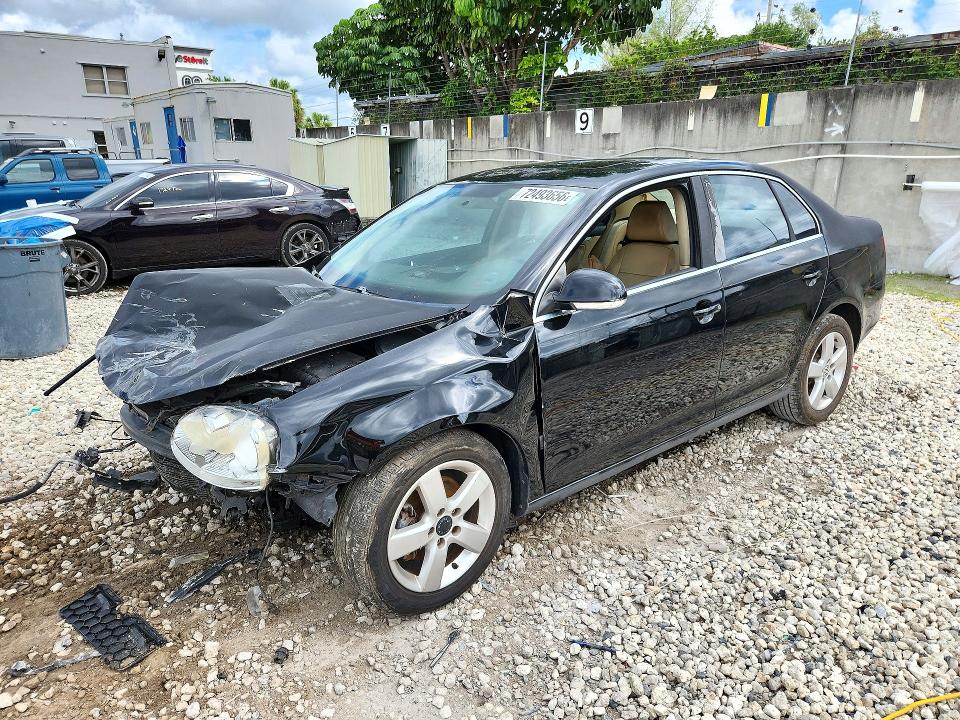 VOLKSWAGEN JETTA 2009 with VIN 3VWRM71K39M019797 - Photo from auction