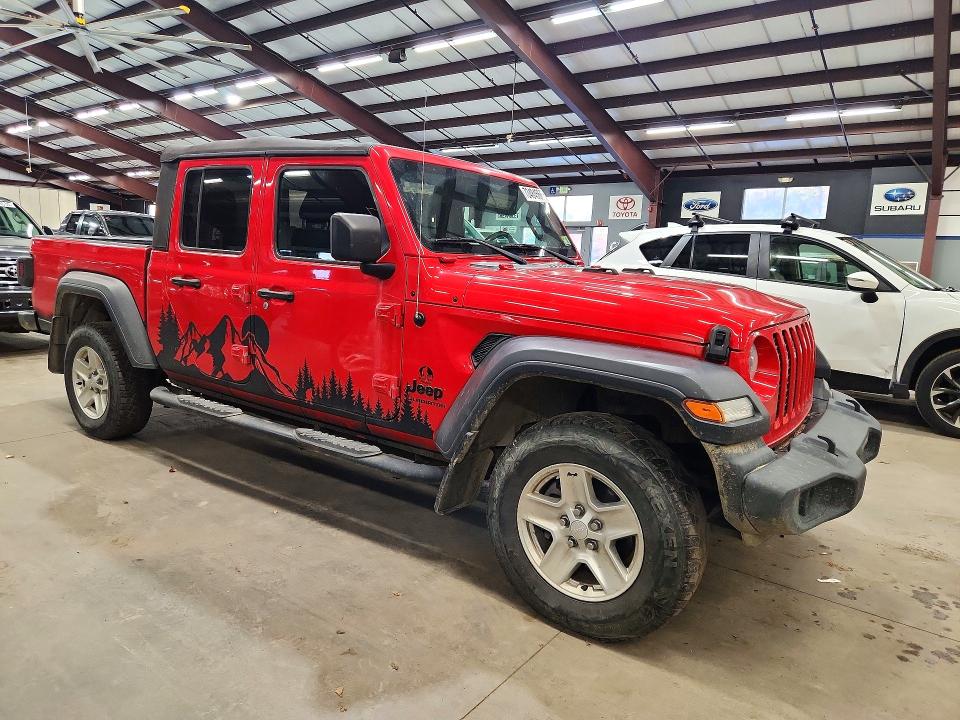 Фото 4 с аукциона – 2020 JEEP GLADIATOR с VIN 1C6HJTAG2LL187751
