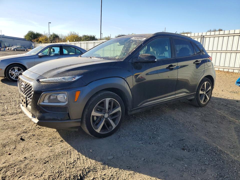 HYUNDAI KONA 2018 with VIN KM8K33A54JU172341 - Photo from auction
