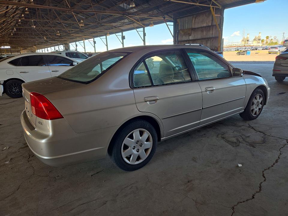 Снимка 3 от търг – 2001 HONDA CIVIC с VIN 2HGES26781H541392