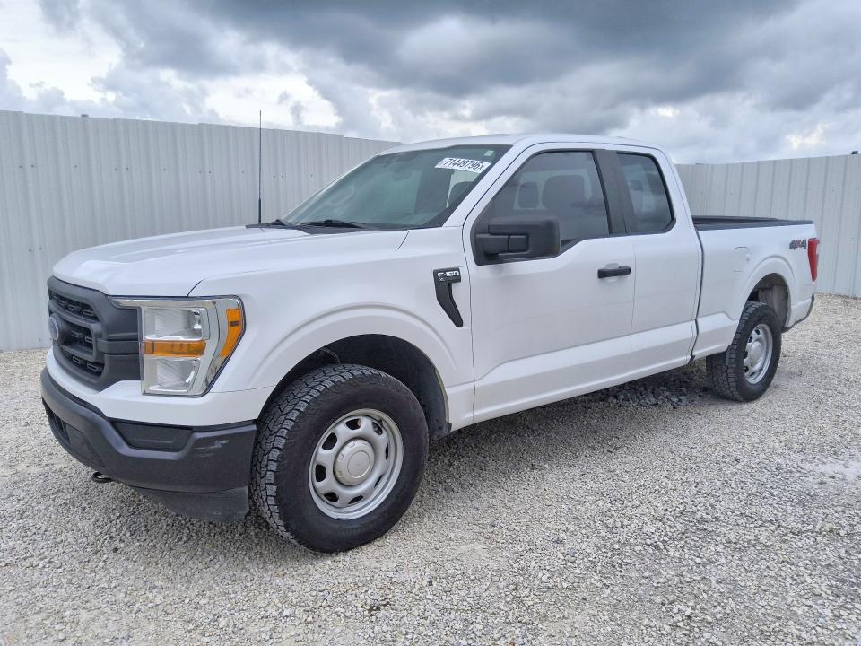 FORD F150 2021 with VIN 1FTEX1EP7MKE48288 - Photo from auction