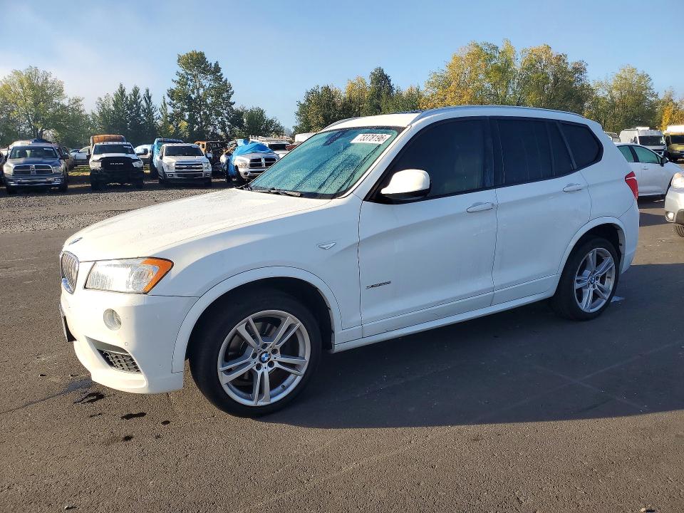 BMW X3 2014 с VIN 5UXWX7C52E0E76829 - Снимка от търг