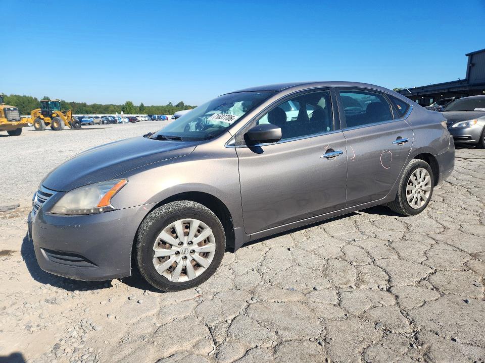 NISSAN SENTRA 2015 с VIN 3N1AB7AP5FL672198 - Снимка от търг