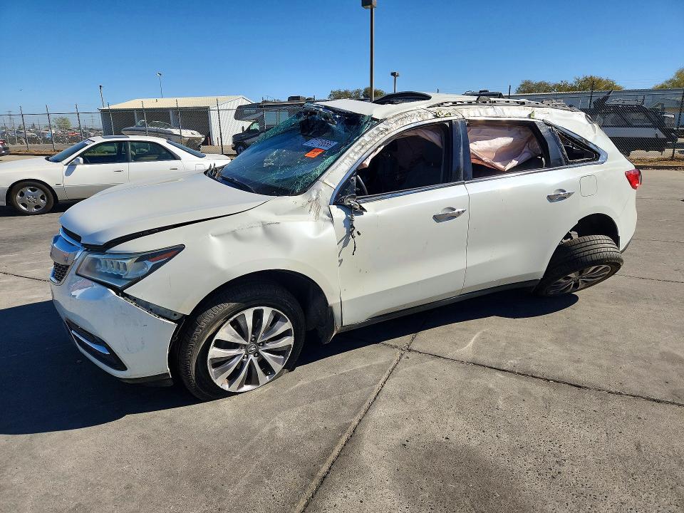 ACURA MDX 2014 с VIN 5FRYD3H48EB012730 - Снимка от търг