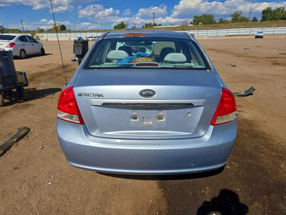 Снимка 6 от търг – 2007 KIA SPECTRA с VIN KNAFE121775431758