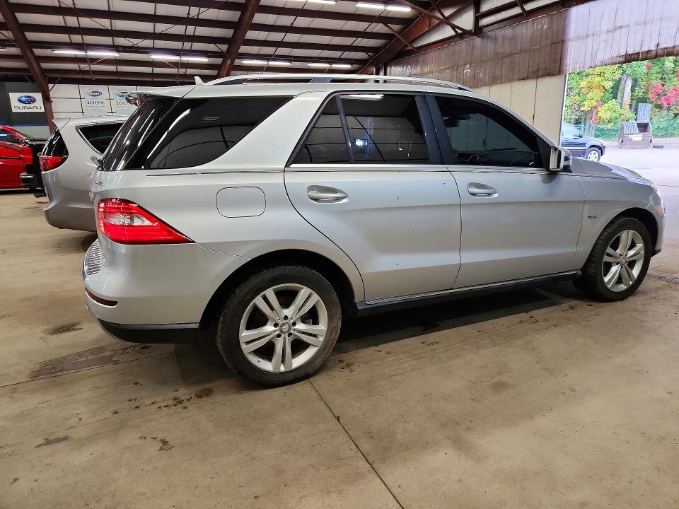 Снимка 3 от търг – 2012 MERCEDES-BENZ ML с VIN 4JGDA2EB6CA033017