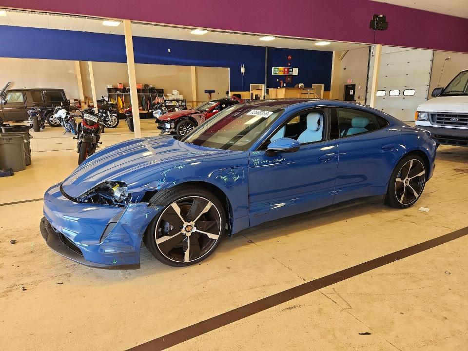 Photo 1 from auction – 2022 PORSCHE TAYCAN with VIN WP0AA2Y16NSA10671