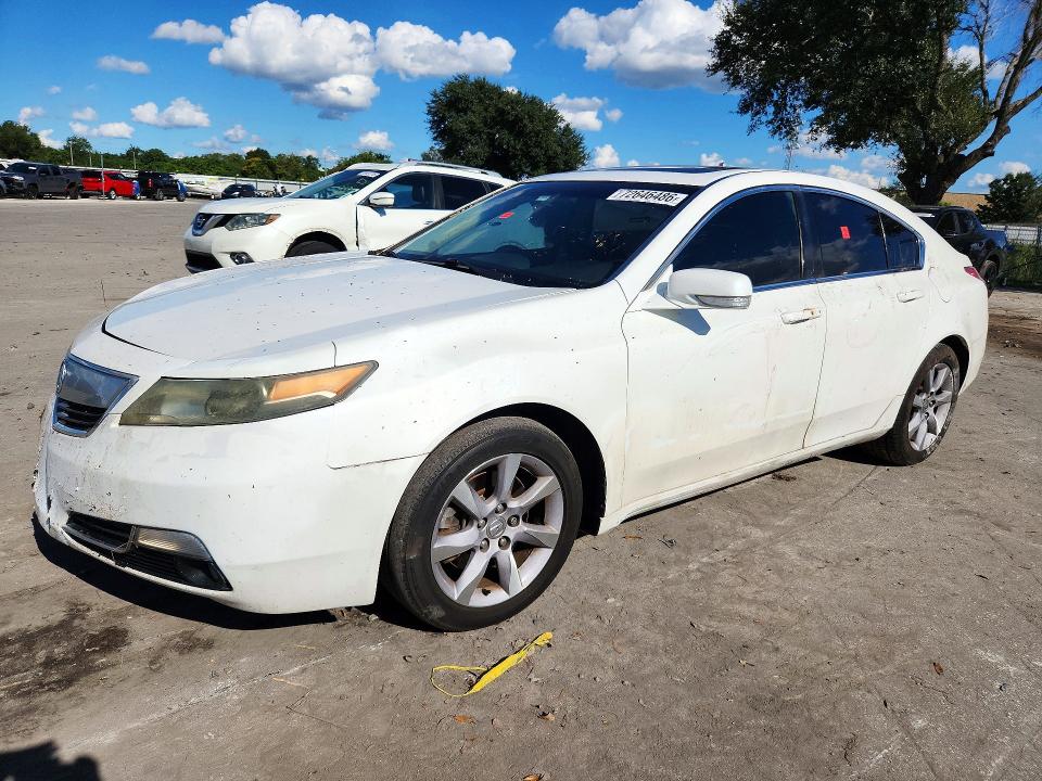 ACURA TL 2012 with VIN 19UUA8F52CA035896 - Photo from auction