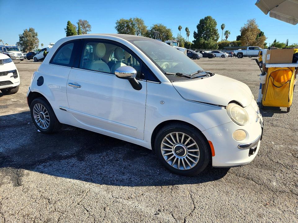 صورة رقم 4 من المزاد - 2012 FIAT 500 مع VIN 3C3CFFCR3CT104163
