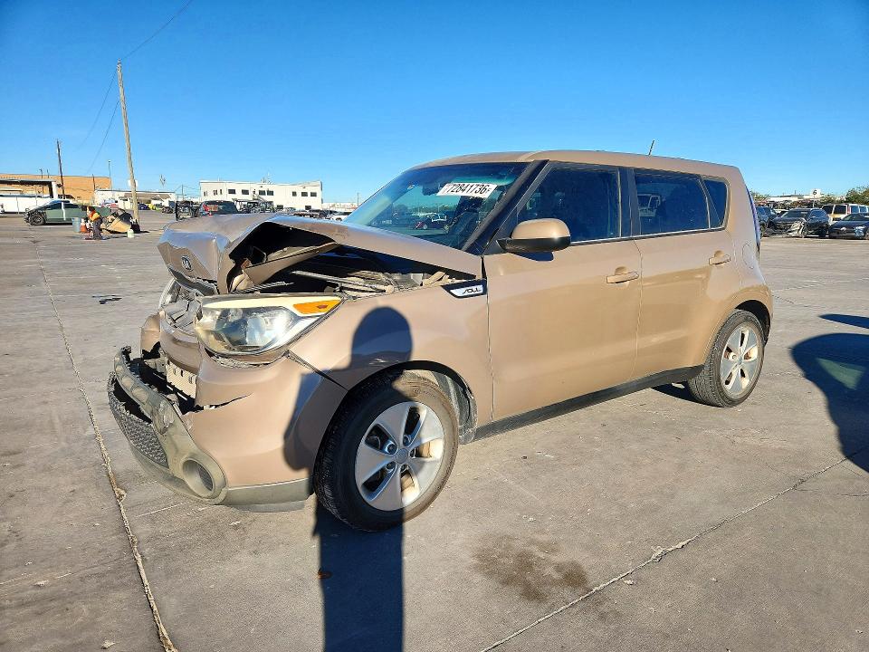 2016 KIA SOUL - Търг №72841736