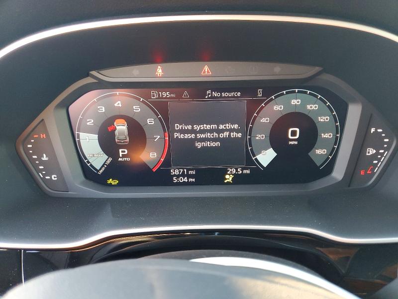 Photo 9 from auction – 2025 AUDI Q3 with VIN WA1DECF3XS1107893