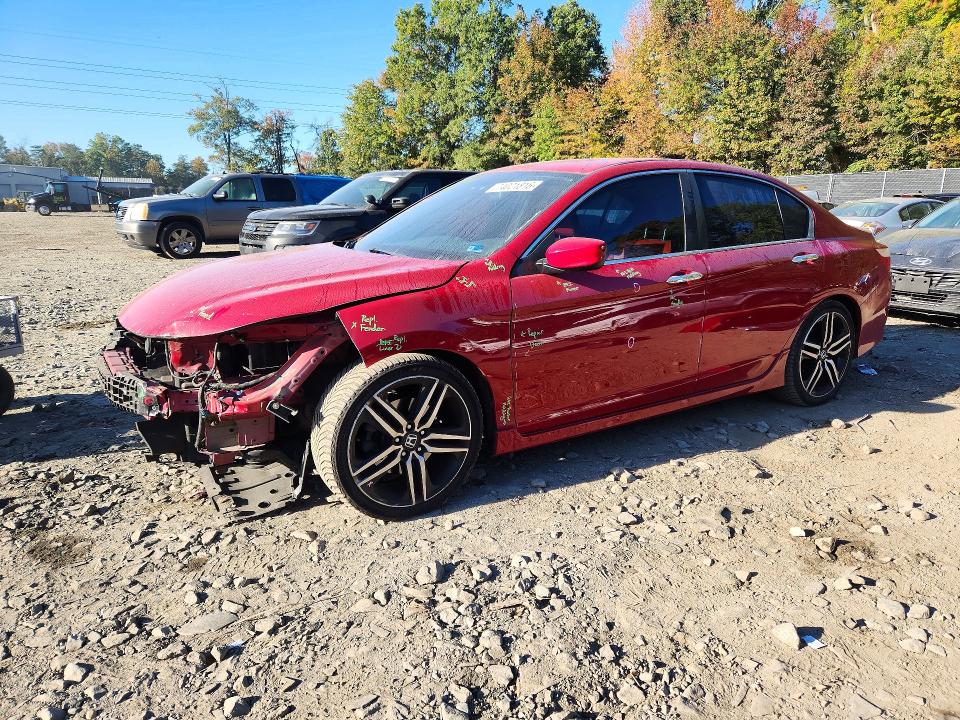 HONDA ACCORD 2016 с VIN 1HGCR2F57GA122717 - Снимка от търг