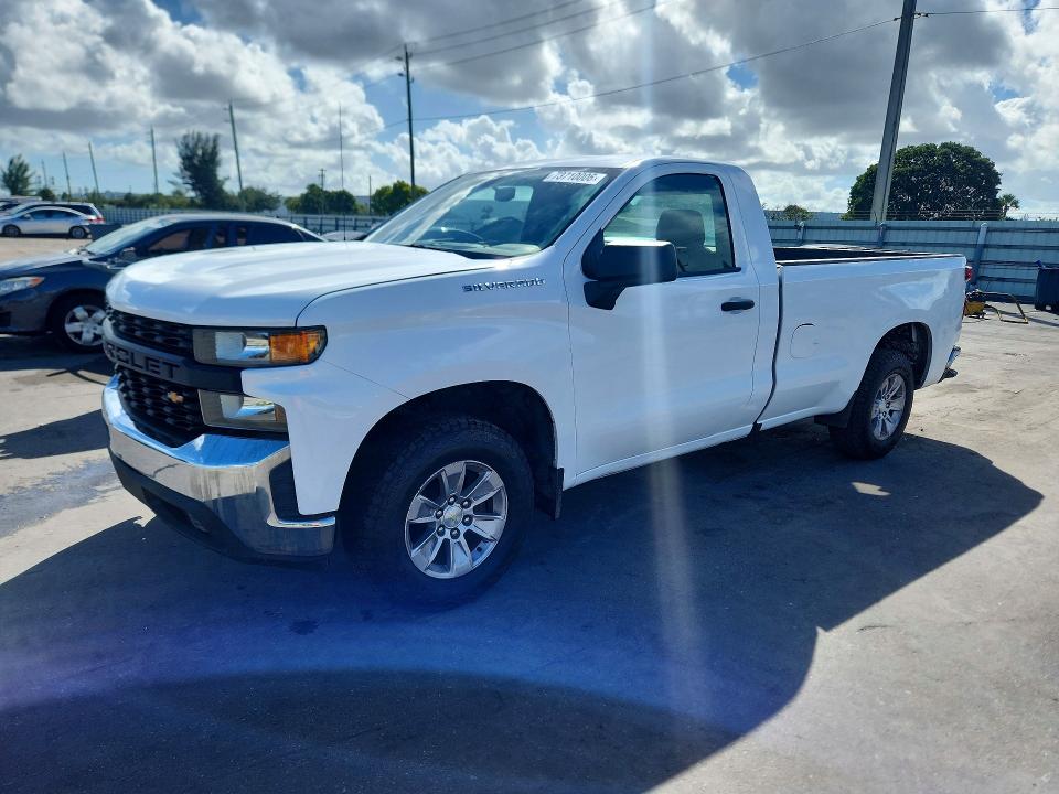 Снимка 1 от търг – 2020 CHEVROLET SILVERADO с VIN 3GCNWAEF4LG289374