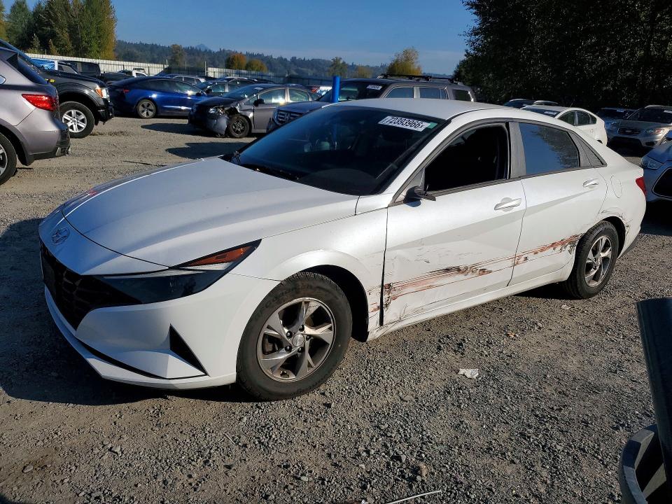 Снимка 1 от търг – 2021 HYUNDAI ELANTRA с VIN 5NPLL4AGXMH037878