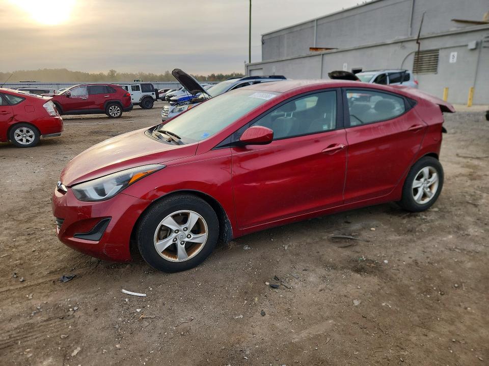 HYUNDAI ELANTRA 2014 с VIN 5NPDH4AE5EH544709 - Снимка от търг