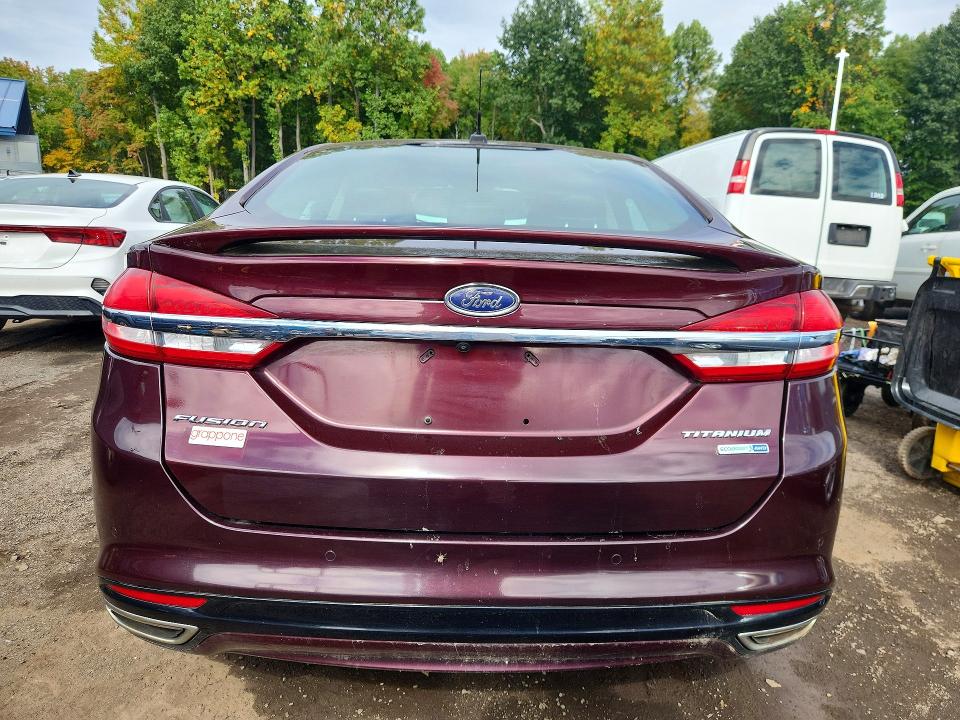 Photo 6 from auction – 2017 FORD FUSION with VIN 3FA6P0D99HR127989