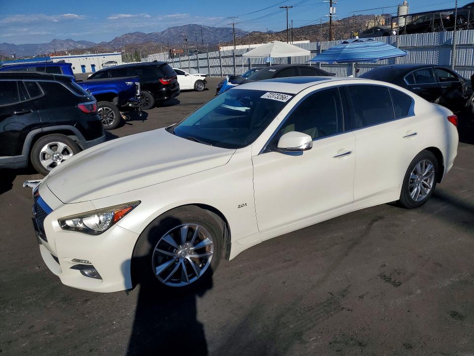 INFINITI Q50 2017 with VIN JN1CV7AP6HM641180 - Photo from auction