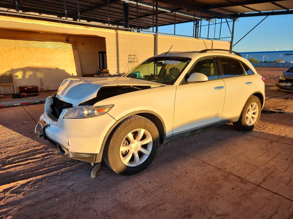 INFINITI FX35 2005 z numerem VIN JNRAS08W05X220874 - Zdjęcie z aukcji