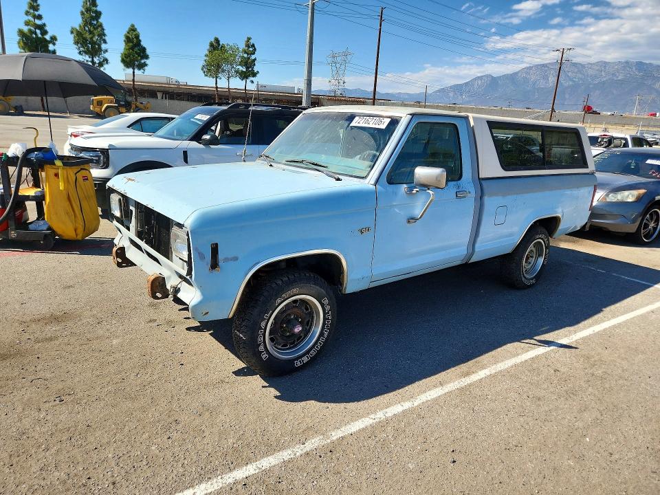 FORD RANGER 1985 с VIN 1FTCR11S4FUC86445 - Снимка от търг