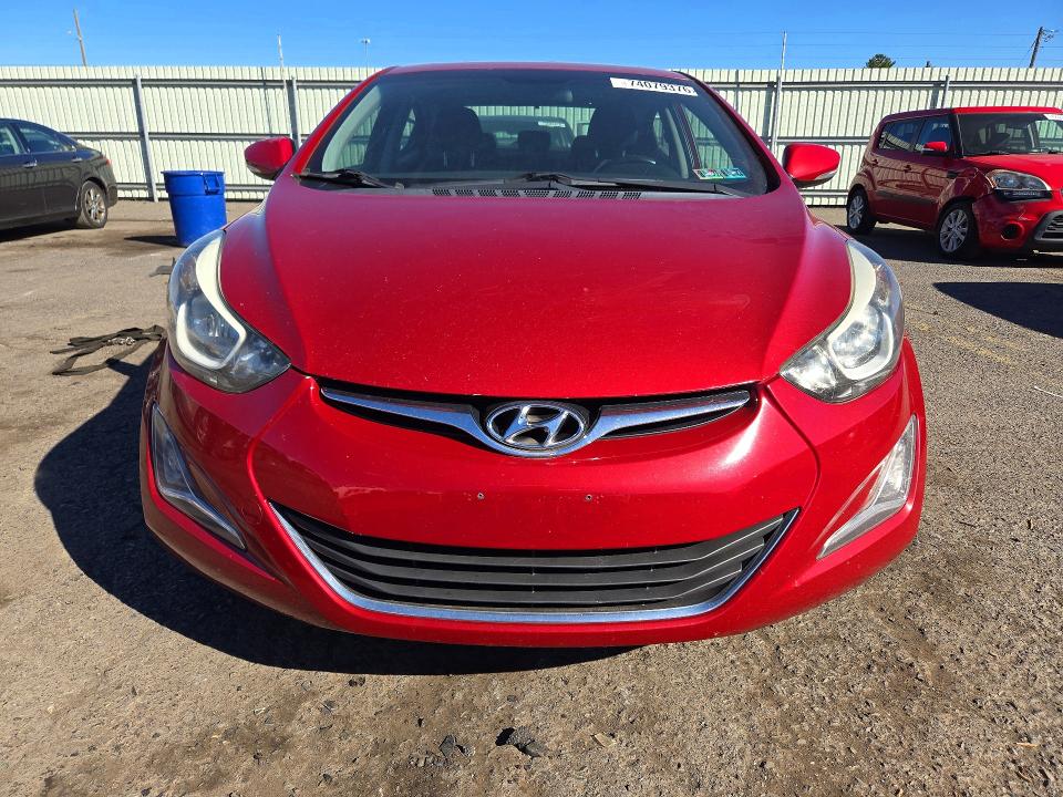 Снимка 5 от търг – 2016 HYUNDAI ELANTRA с VIN KMHDH4AE3GU584999
