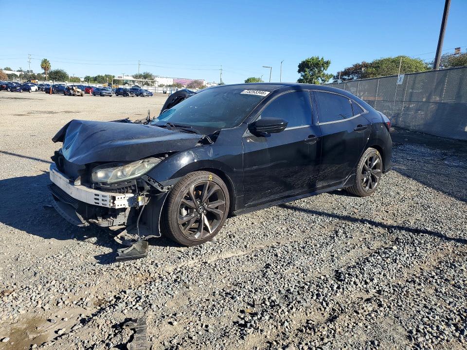 HONDA CIVIC 2017 with VIN SHHFK7H41HU428403 - Photo from auction