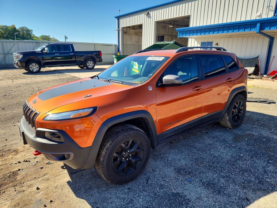 Снимка 1 от търг – 2016 JEEP CHEROKEE с VIN 1C4PJMBS8GW188730