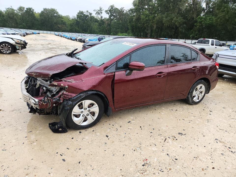 Снимка 1 от търг – 2015 HONDA CIVIC с VIN 19XFB2F56FE040182