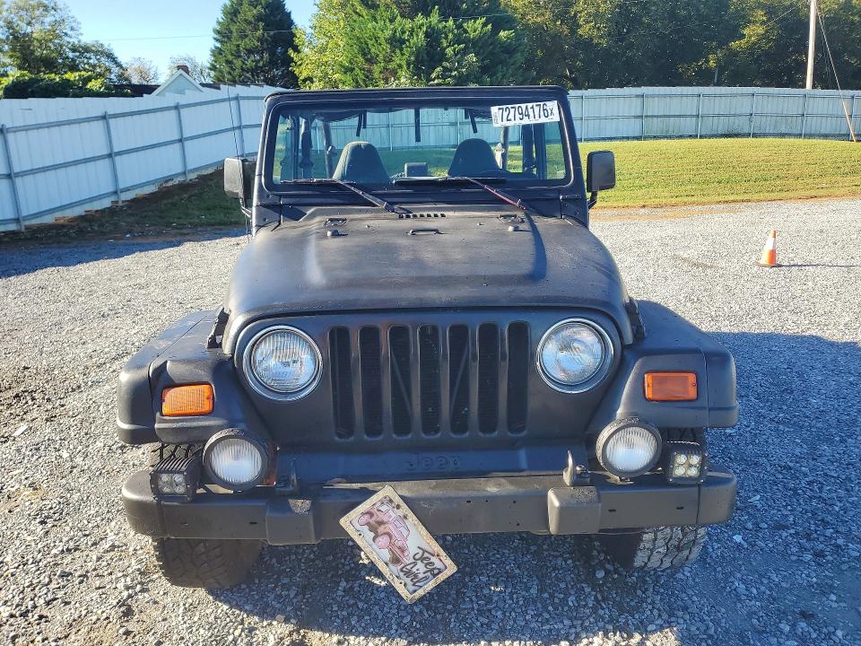 Photo 5 from auction – 2000 JEEP WRANGLER / TJ with VIN 1J4FA59S4YP802394