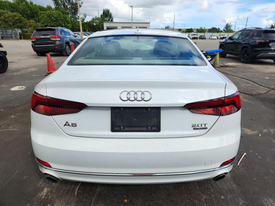 Снимка 6 от търг – 2018 AUDI A5 с VIN WAUNNAF56JA025557
