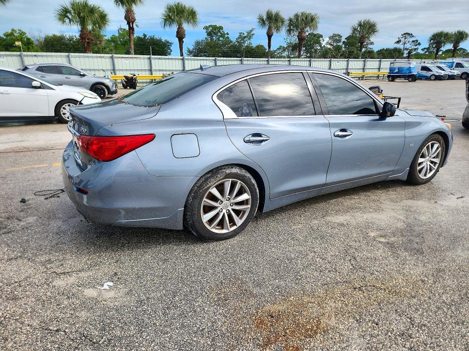 Снимка 3 от търг – 2014 INFINITI Q50 с VIN JN1BV7AP4EM689882