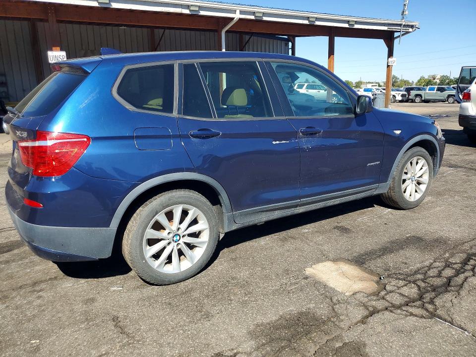 Foto 3 de la subasta – 2013 BMW X3 con VIN 5UXWX9C50D0A10262