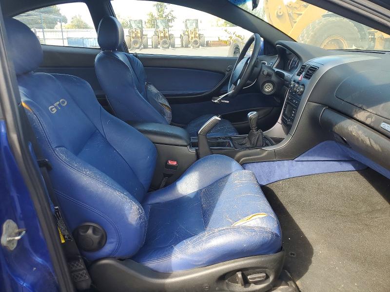 Снимка 7 от търг – 2004 PONTIAC GTO с VIN 6G2VX12G24L285328