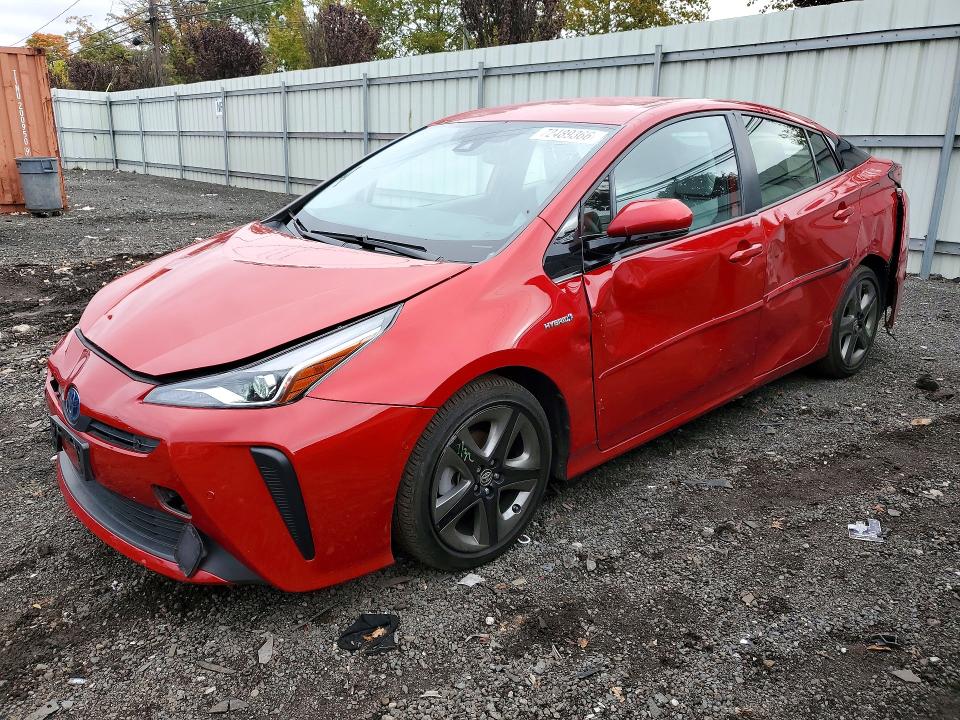 Photo 1 from auction – 2019 TOYOTA PRIUS with VIN JTDKARFU5K3087240