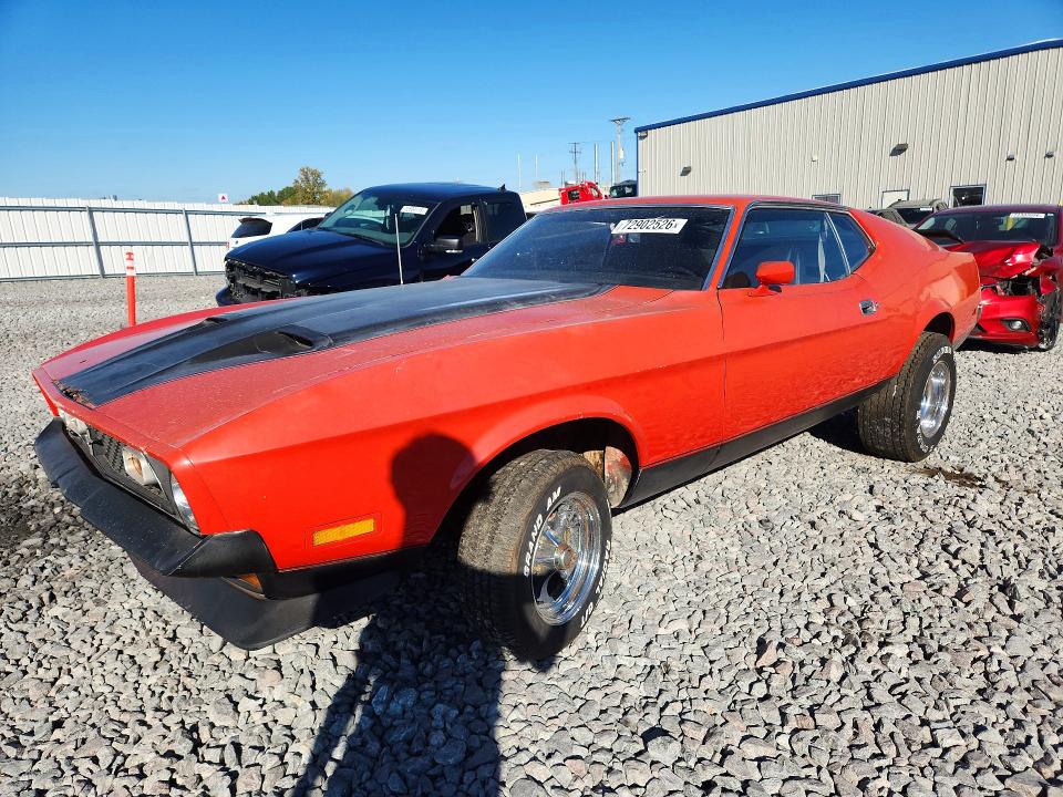 Снимка 1 от търг – 1971 FORD MUSTANG MACH 1 RWD с VIN 1F05F204210