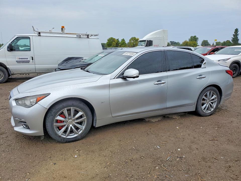 INFINITI Q50 2014 with VIN JN1BV7AR9EM686932 - Photo from auction