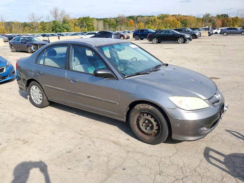 Снимка 4 от търг – 2005 HONDA CIVIC с VIN 2HGES16505H577981