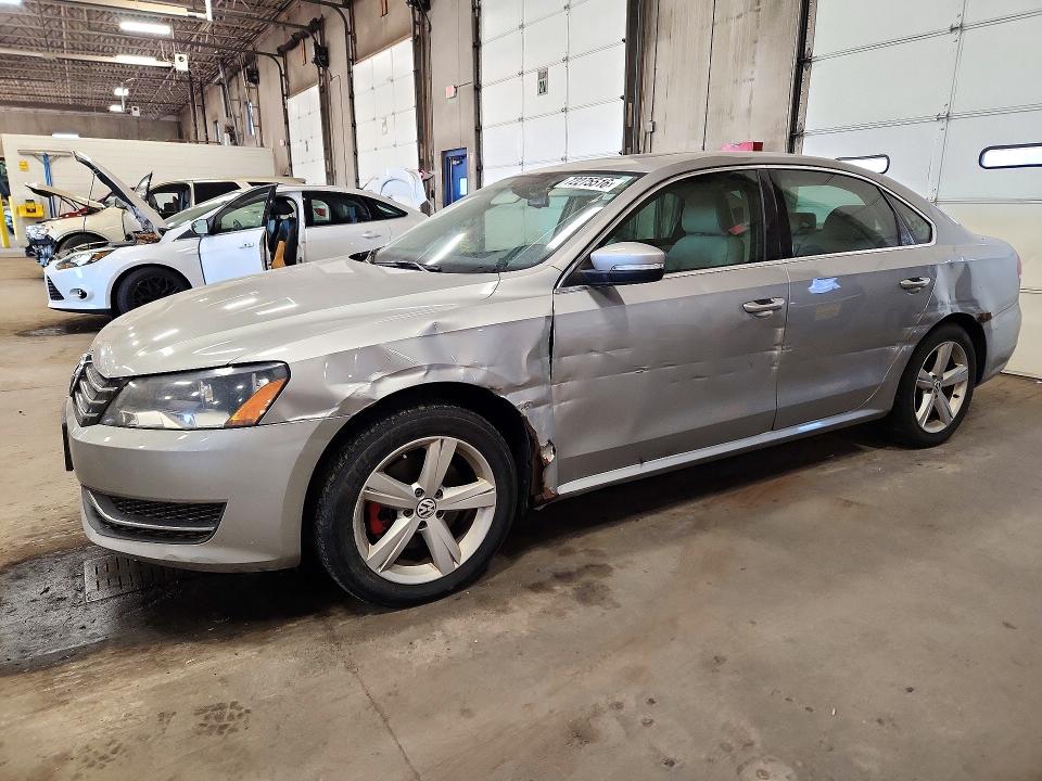 Снимка 1 от търг – 2013 VOLKSWAGEN PASSAT с VIN 1VWBN7A32DC025639