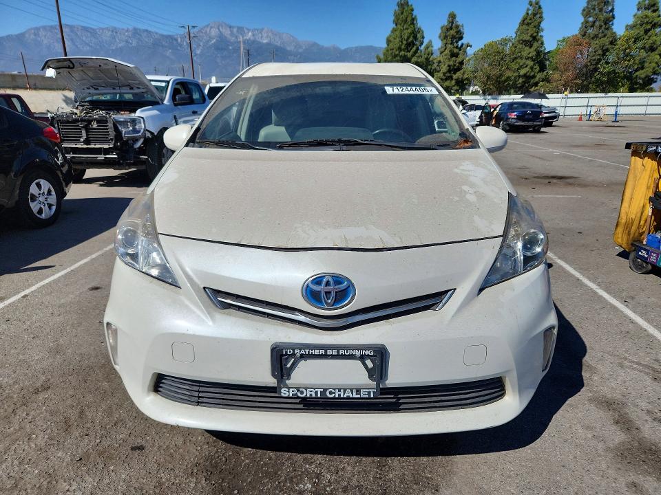 Photo 5 from auction – 2012 TOYOTA PRIUS V with VIN JTDZN3EU7C3128227